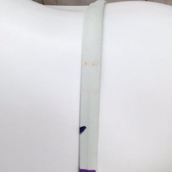 Tommy Bahama’s  Womans 8 Takini Swim Suit Top Purple Green Fern Print - Picture 4 of 4